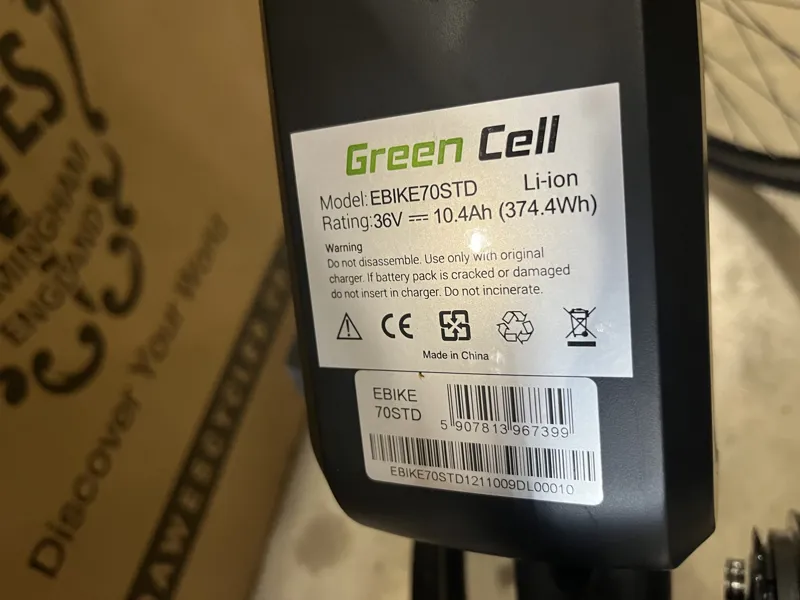 Lectro crossbar electric bike in Large-3